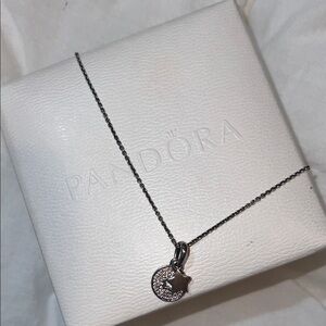 Pandora Sterling Silver Celebration Stars Necklace